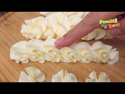 ✅Just beat together condensed milk and butter, nothing else!