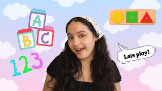 Sister Angie Teaches the Biblical Alphabet + Numbers &amp; Shapes For Toddlers &amp; Up!