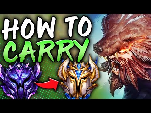 HOW TO 1v9 CARRY EVERY GAME WITH UDYR (HIGH ELO) - League of Legends