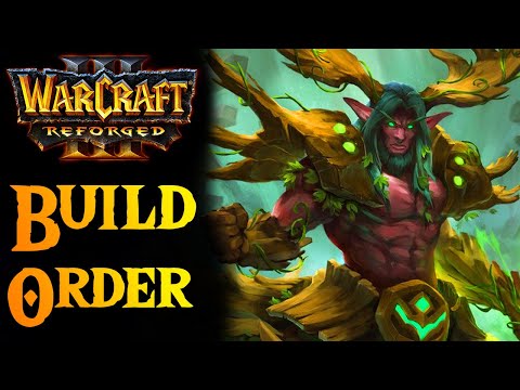 Warcraft 3 Reforged NIGHT ELF Build Order - BEGINNERS