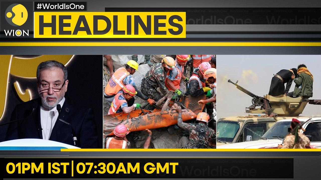 Nepal Tunnel Survivor Reaches Hospital | Iran Cites Resilience Despite US Pressure | WION Headlines