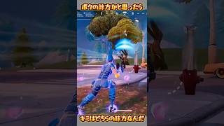 【FORTNITE】ボクの味方かと思ったら