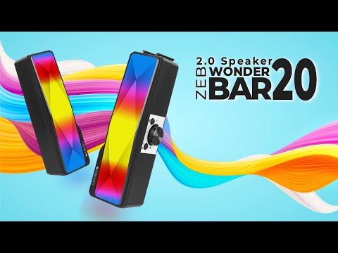 Zebronics | Zeb Wonder Bar 20 | 2.0 PC speakers