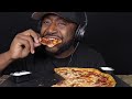 Crispy Pizza Crust MUKBANG ONEBITE ASMR No Chewing