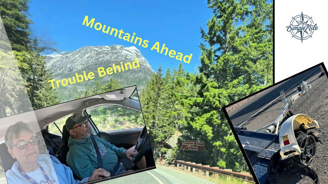 The Northern Cascades, iconic beauty..! left rocky troubles behind for an amazing scenic view..! 