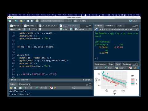 Regression und Vorhersagen mit R