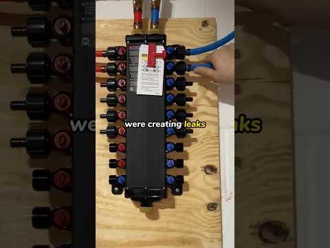 Customer Changes Their Mind Mid Job. Installing ManaBLOC by Viega #plumber #plumbing #manabloc