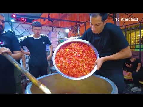 iraqi food Galfry made of veal in large quantities
