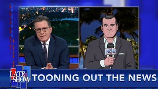 Tyler Templeton Reports LIVE From Mar-a-Lago For "Tooning Out The News"