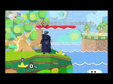 Dumb Marth Stuff - Up B Edge Cancels