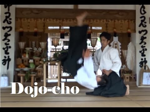 Dojo-cho Mitsuteru Ueshiba Sensei's Demonstration at the annual Aiki-Shrine Festival 2019