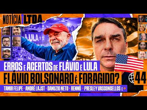 FLÁVIO É FORAGIDO? + INTEFERÊNCIA NAS ELEIÇÔES + ANÁLISE DAS CAMPANHAS – Notícia iLtda. #044