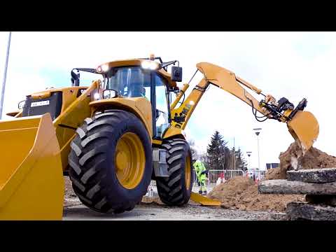 The Hydrema F-series backhoe loader - 926F