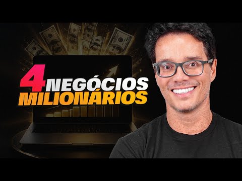 4 MODELOS DE NEGÓCIO ONLINE QUE ESTÃO CRIANDO MILIONÁRIOS SILENCIOSOS