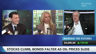 Stocks Climb, Oil Slides on War-End Optimism