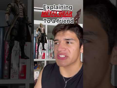 Explaining metal gear solid to a friend