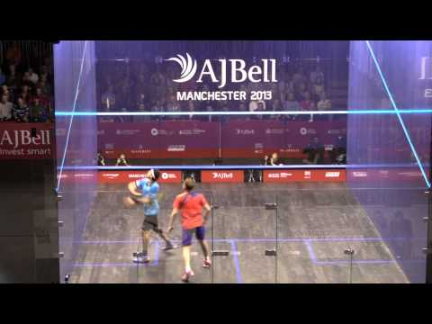 Mohamed Elshorbagy QF Post Match Interview AJ Bell PSA World Championship 2013