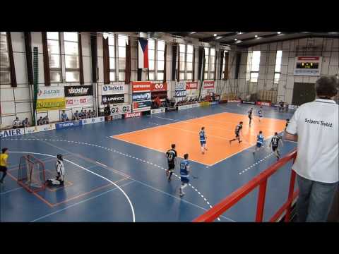 G2 Liga juniorů, 17 kolo, 26 1 2014, 3. třetina, Tatran OMLUX Střešovice Snipers Třebíč, 10 7