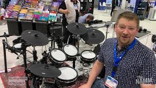 Video thumbnail for KAT KT-300 Drum Kit at  NAMM 2022 by KAT Percussion