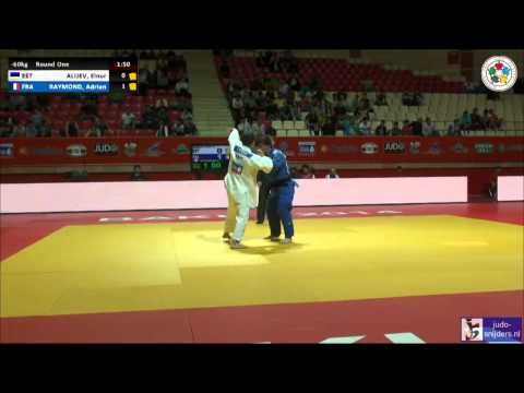 Judo 2014 Grand Slam Baku: Alijev (EST) - Raymond (FRA) [-60kg]