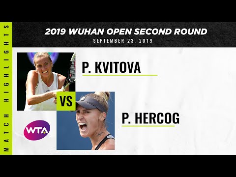 Petra Kvitova vs. Polona Hercog | 2019 Wuhan Open Second Round | WTA Highlights