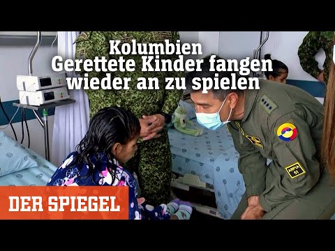 Erste Bilder aus dem Krankenhaus: Gerettete Kinder fangen wieder an zu spielen | DER SPIEGEL