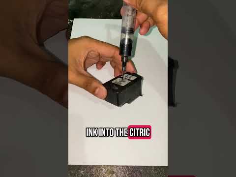 isi ulang tinta printer canon #printer #cartridgeprinter