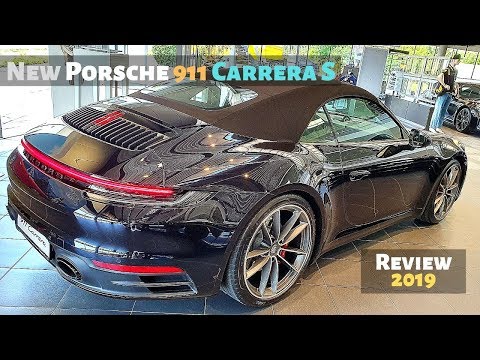 New Porsche 911 Carrera S 2019 Review Interior l Black Version