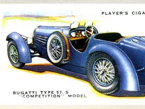Thumbnail for 1930's Classic Cars Bugatti Studebaker Siddeley AC Greyhound Saloon Cigarette Cards by Hillman, Frazer Nash, Limousine, FIA, Renault, Fiat, Chevrolet, Lagonda, classic car, SEAT, Studebaker, classic cars, BMW, video, Lancia, Packard, Car, Vehicle, Vanden Plas, Salmson, classic ca, Van, vide