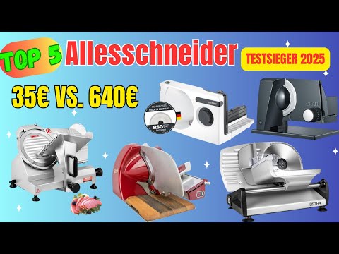 Top Wurst- & Brotschneider im Test 2025. Allesschneider Vergleich: Graef vs. Berkel