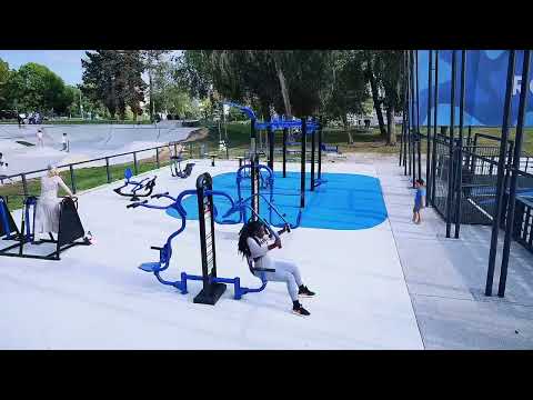 Street Workout With Sailyjah (filmed With a Drone)