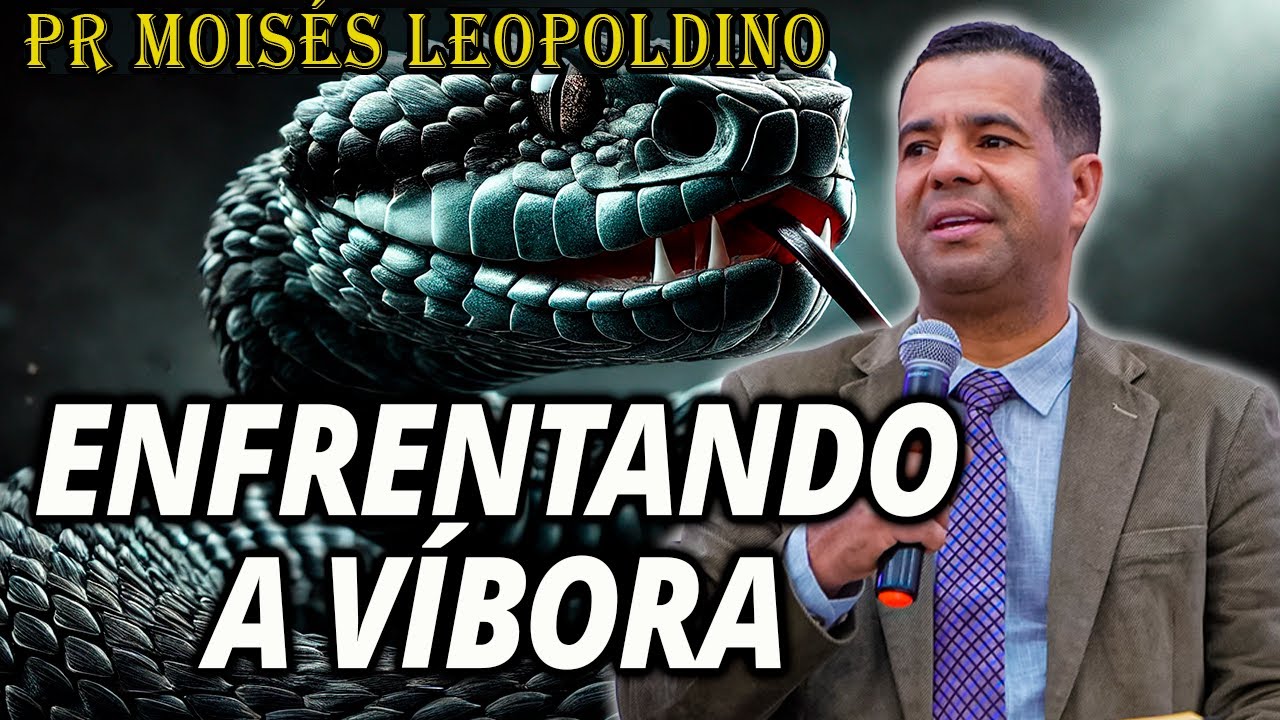 Pr Moisés Leopoldino: A VÍBORA NÃO VAI TE TRAGAR!! - Pregação Evangélica 2024