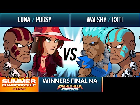 Luna & Pugsy vs Walshy & Cxti - Winners Final - Summer Championship 2022 - NA 2v2