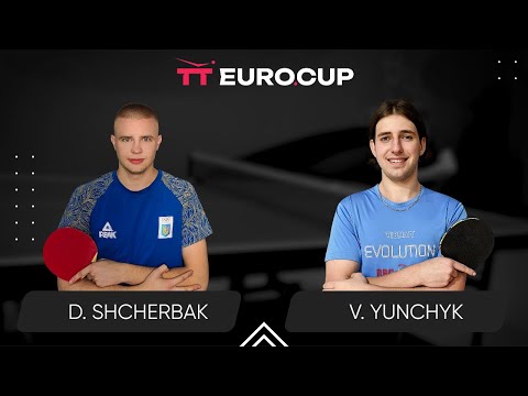13:40 Denys Shcherbak - Valentyn Yunchyk 26.10.2023 TT Euro.Cup Ukraine Star. TABLE 3