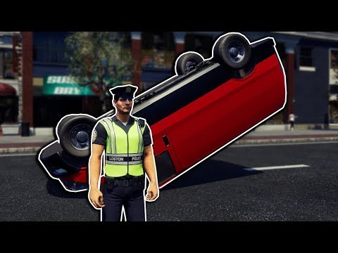 Police Investigate Major Car Crash! -  Police Simulator: Patrol Duty Gameplay Video