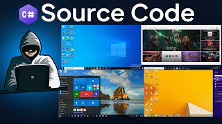 Download the video "You Will See Everything That Happens on the Screen of Any Computer with C# (Source Code)"