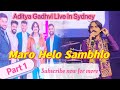 Aditya Gadhvi Garba ‘Maro Helo Dambhlo’ ❤️ #adityagadhvi #garba #sydney #australia #live #yt