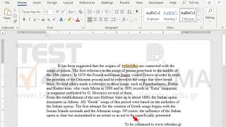 Set first line indentation in 0.5" to the paragraph which begins with the text It has been...