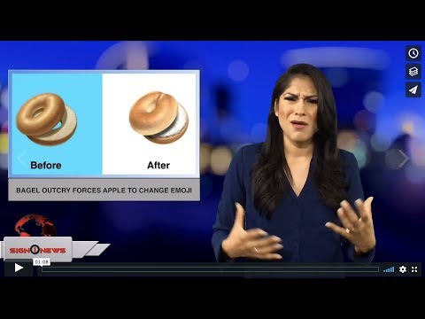 Bagel outcry forces apple to change emoji (ASL - 10.16.18)