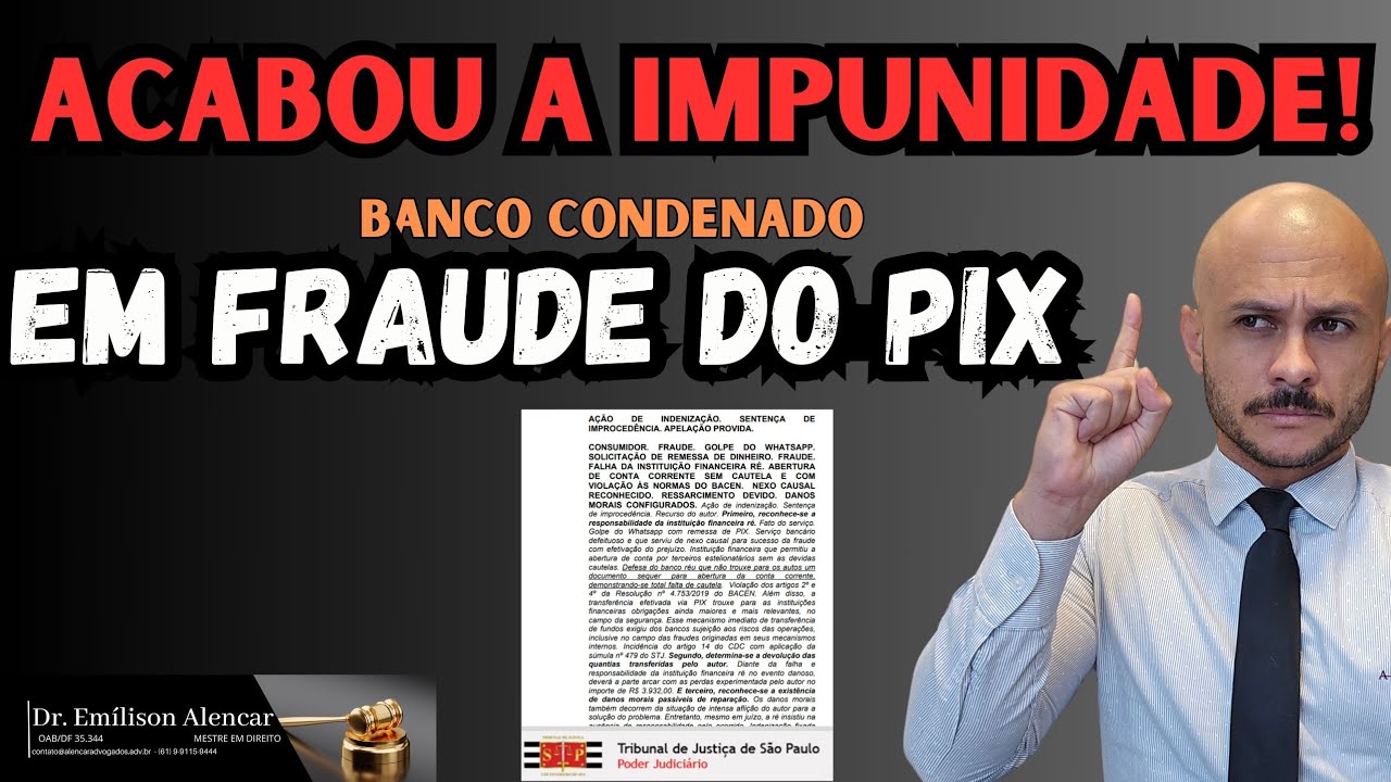 FRAUDE DO PIX: Saiba Como a Justiça Está Protegendo as Vítimas...