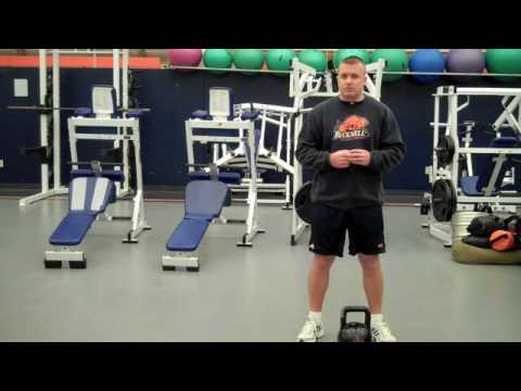 Lateral Step Kettlebell Swing