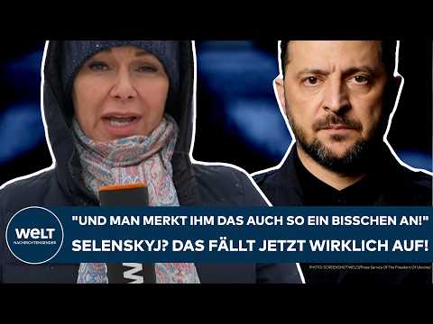 PUTINS KRIEG: "Und man merkt ihm das auch so ein bisschen an!" Selenskyj? Das fällt wirklich auf!