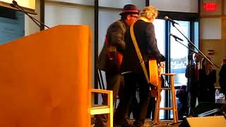 Rolling Stones Keith Richards and Elvis Costello Play Chuck Berry's 'Promised Land' #rollingstones