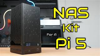 Raspberry Pi 5 NAS Case That Fits 3.5” Drives! Pironman 5 NAS
