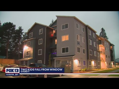 Two children fall from window of Everett apartment | FOX 13 Seattle