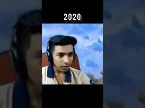 TECHNO GAMERZ evolution 🤓2017-2023😎 #thenvsnow #shorts #technogamerz