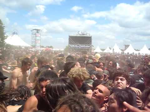 Hellfest 2009 - Dagoba - Wall of death