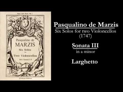 Historical Recordings: Pasqualino de Marzis