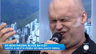 Live Acoustic Blaze Bayley (Iron Maiden) performance Jan. 2020 in Brazil (Brazilian TV) from BH.