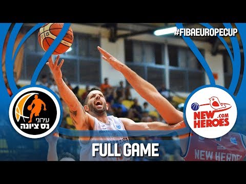 Ironi Ness Ziona (ISR) v New Heroes Den Bosch (NED) - Full Game - FIBA Europe Cup 2018-19